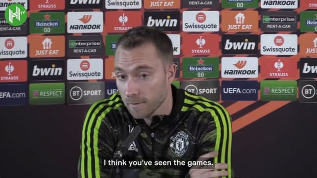 Eriksen on Casemiro: 'It's lovely to play with him'